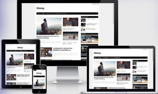 glossy-blogger-template-free-template