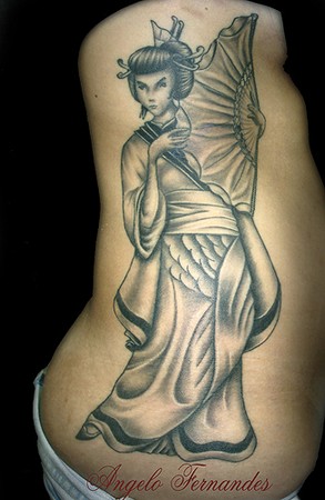 HALAAH IO: Geisha Girl Tattoo Designs
