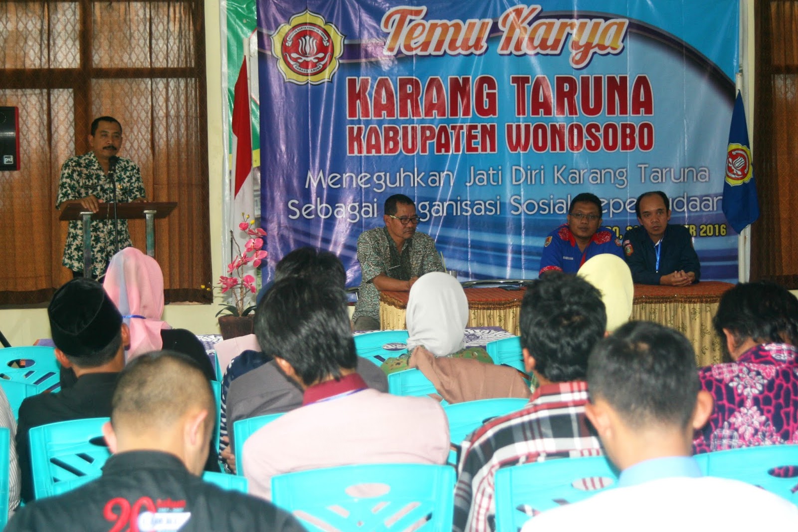 Agus Hidayat Terpilih Ketua Baru Karang Taruna Wonosobo