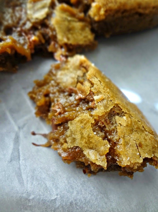 The Cooking Actress Browned Butter Brown Sugar Toffee Blondies