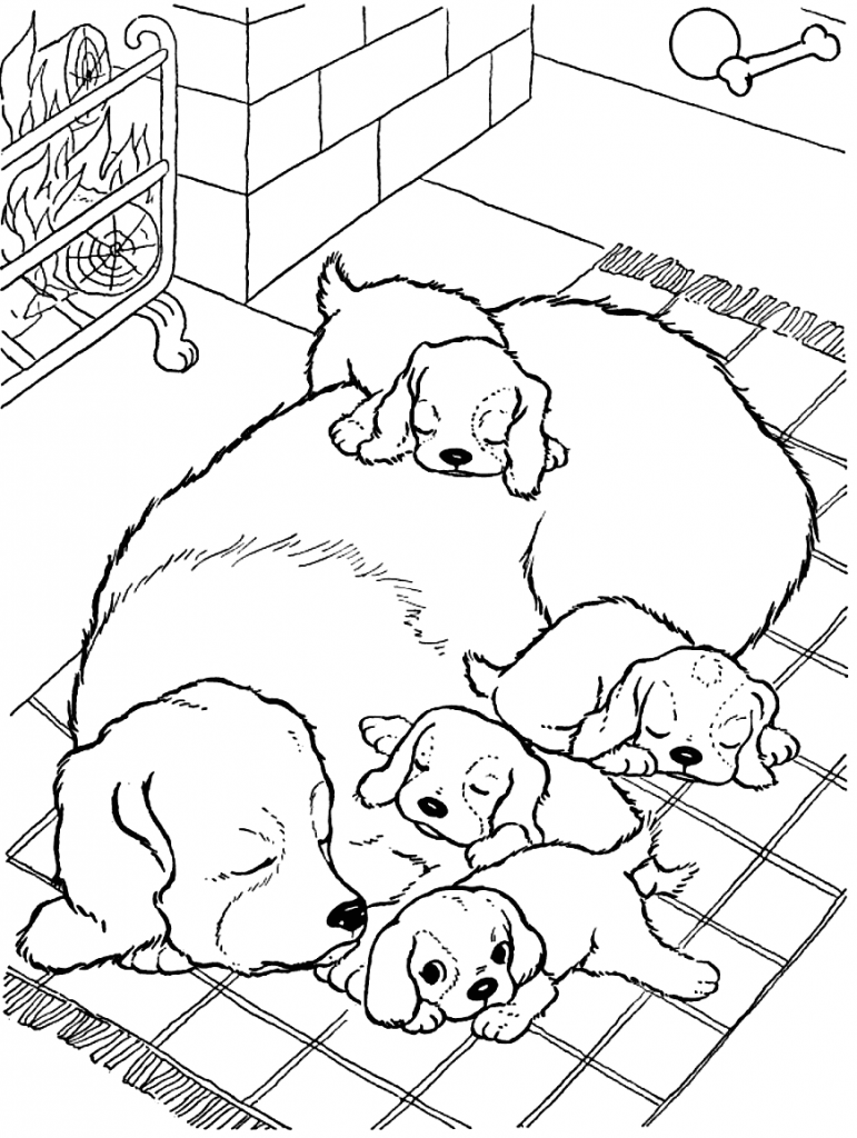 10+ National Puppy Day Coloring Pages for Kids and Preschool 