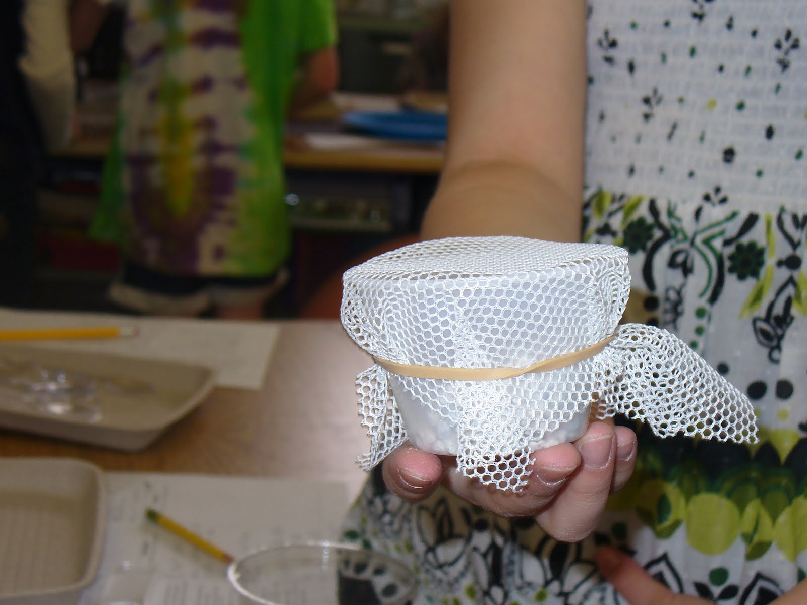 Mrs. Mauldin Class Mixing Solids