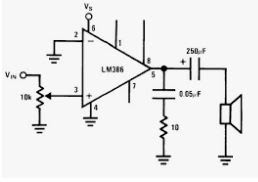 LM386  audio amplifier