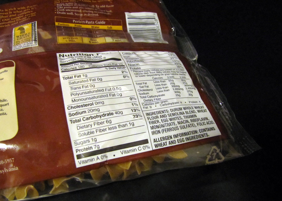 Smells Like Food in Here Ronzoni Extra Wide Egg Noodles