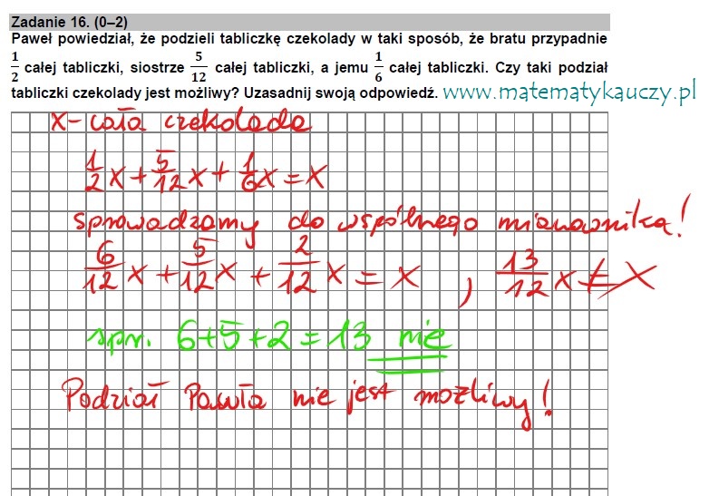 Ania Chciała Kupić 10 Jednakowych Puszek Matematyka uczy