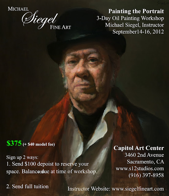 Patris Studio and Art Gallery Michael Siegel Portrait Painting