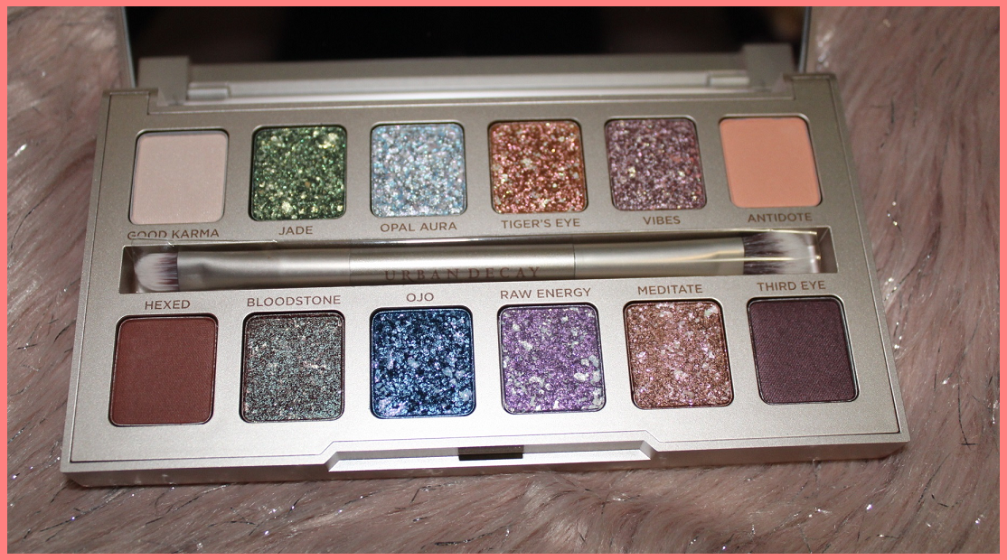 Urban Decay Elements Palette Review and Swatches on Fair Skin