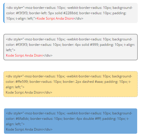 Cara Membuat Box Script Untuk Code Pada Postingan Blog - Artadhitive ...