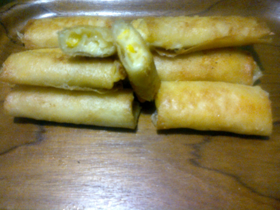 Blogodok Blegedek Resep Lumpia Manis Isi Jagung Keju