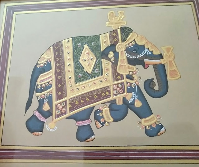Golden Painting - Elephant - Mandawa
