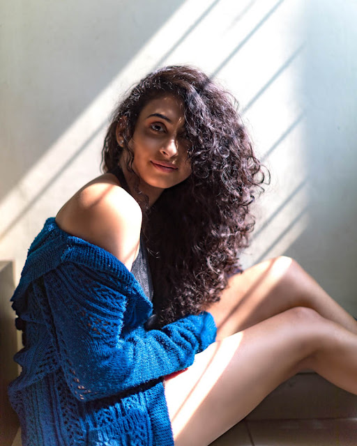 Nitya Naresh Winter Cosy photoshoot by Daniel Chinta