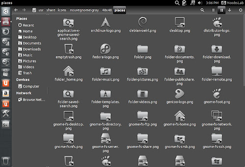 nouve gnome icons