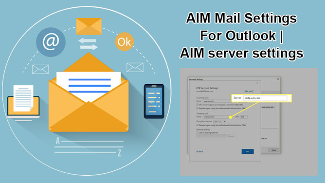 AIM mail settings