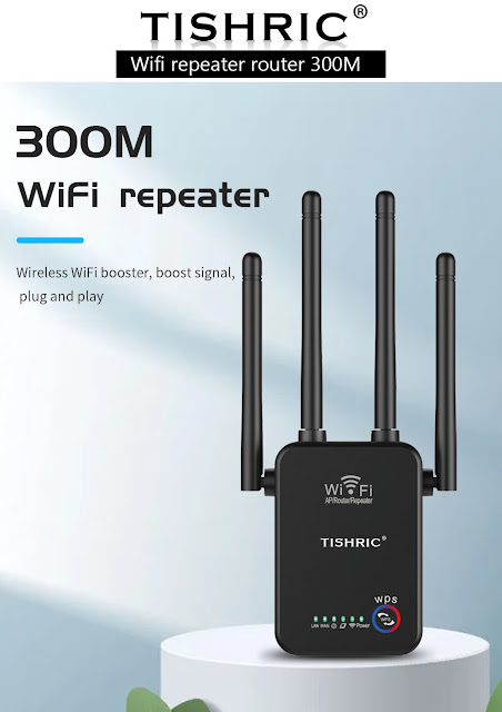 Wifi Repeater Access Point Wifi Amplifier Signal Booster 300Mbps Wireless Repeater Wifi Signal Amplifier Booster Wi-fi Router