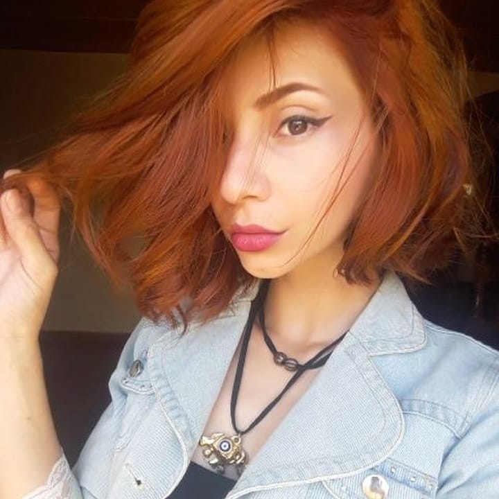 +10 Couleurs des cheveux à la mode Orange. Inspirez vous! Coupes de Cheveux Originales