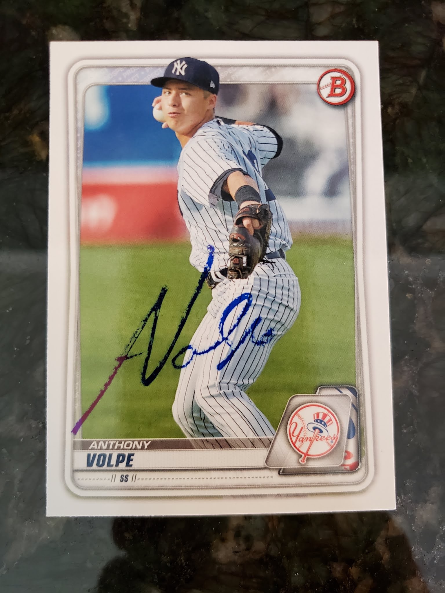 Autograph Through The Mail Athletes: Anthony Volpe