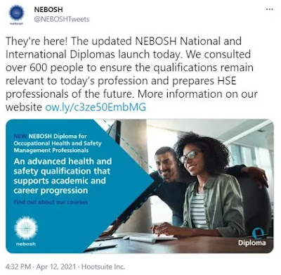 NEBOSH New International Diploma Details