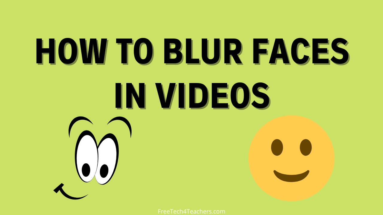photo n video editor to blur faces