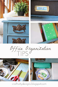 Craftivity Designs: 5 Office Organization Tips & a 