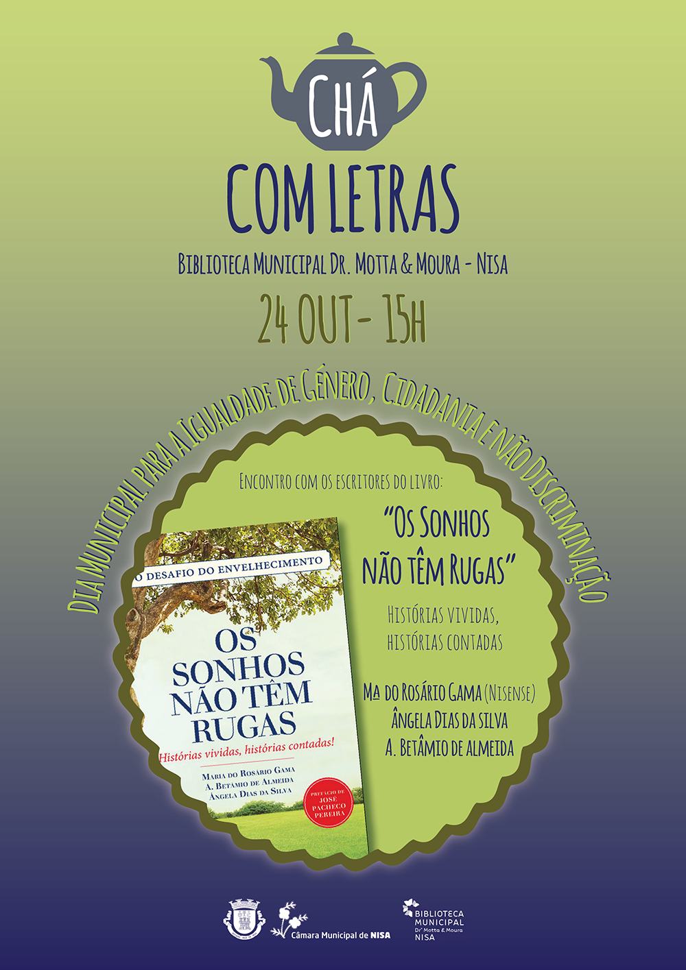 Apresentação do livro “OS SONHOS NÃO TÊM RUGAS”, em Nisa