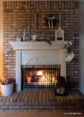 Let's Add Sprinkles: Christmas Mantel