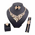 Rose gold necklace sets
