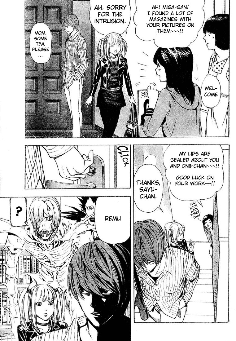 Anime In The Heart Blog: Anime Manga : Death Note Chapter #031 EASY (21