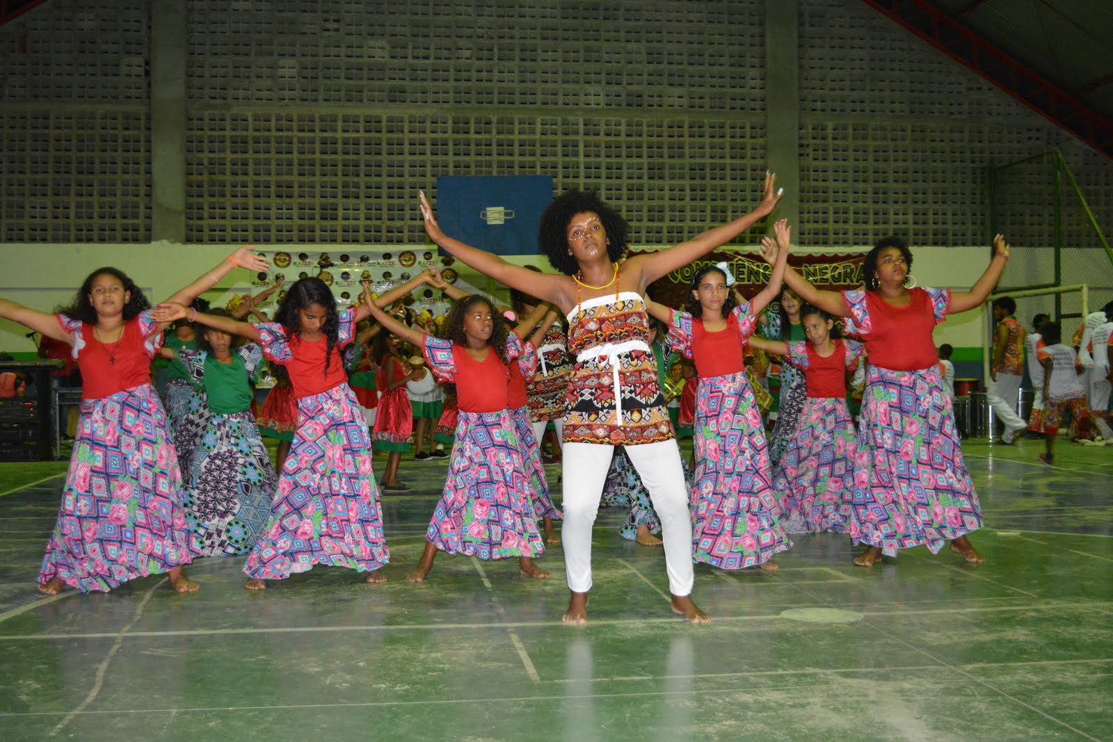 Participação do Projeto Arte e Vida do DNER na Celebração da Consciência Negra em 2018