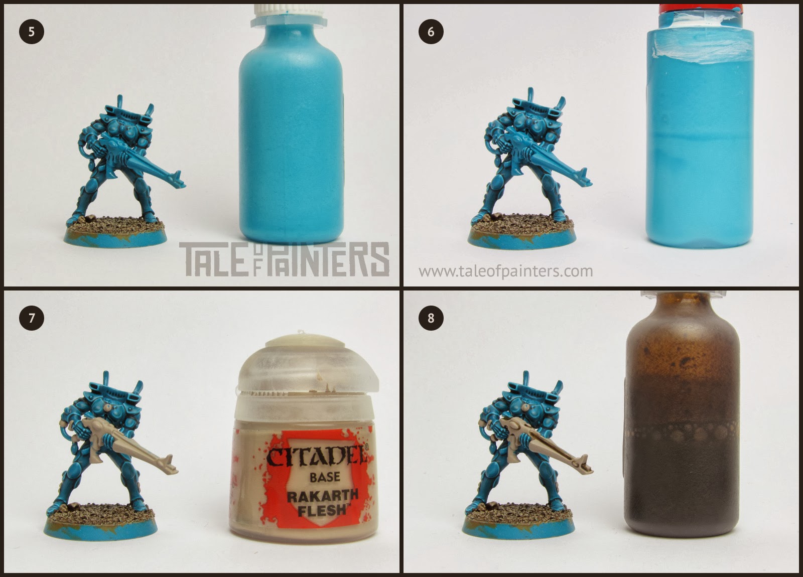 Tutorial How to paint Eldar Craftworld Iybraesil Tale of Painters