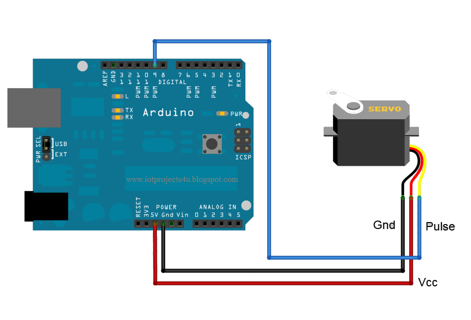 How to control Servo Motor using Arduino