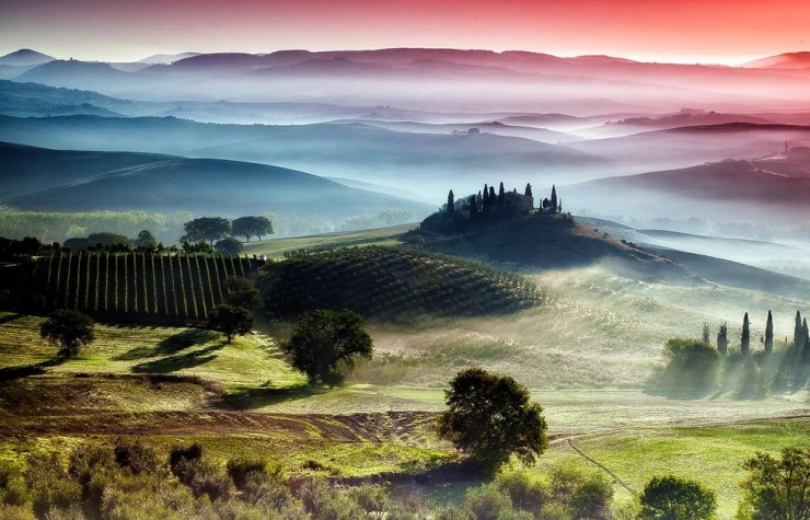 24. Valleys in Tuscany - 29 Amazing Places in Italy