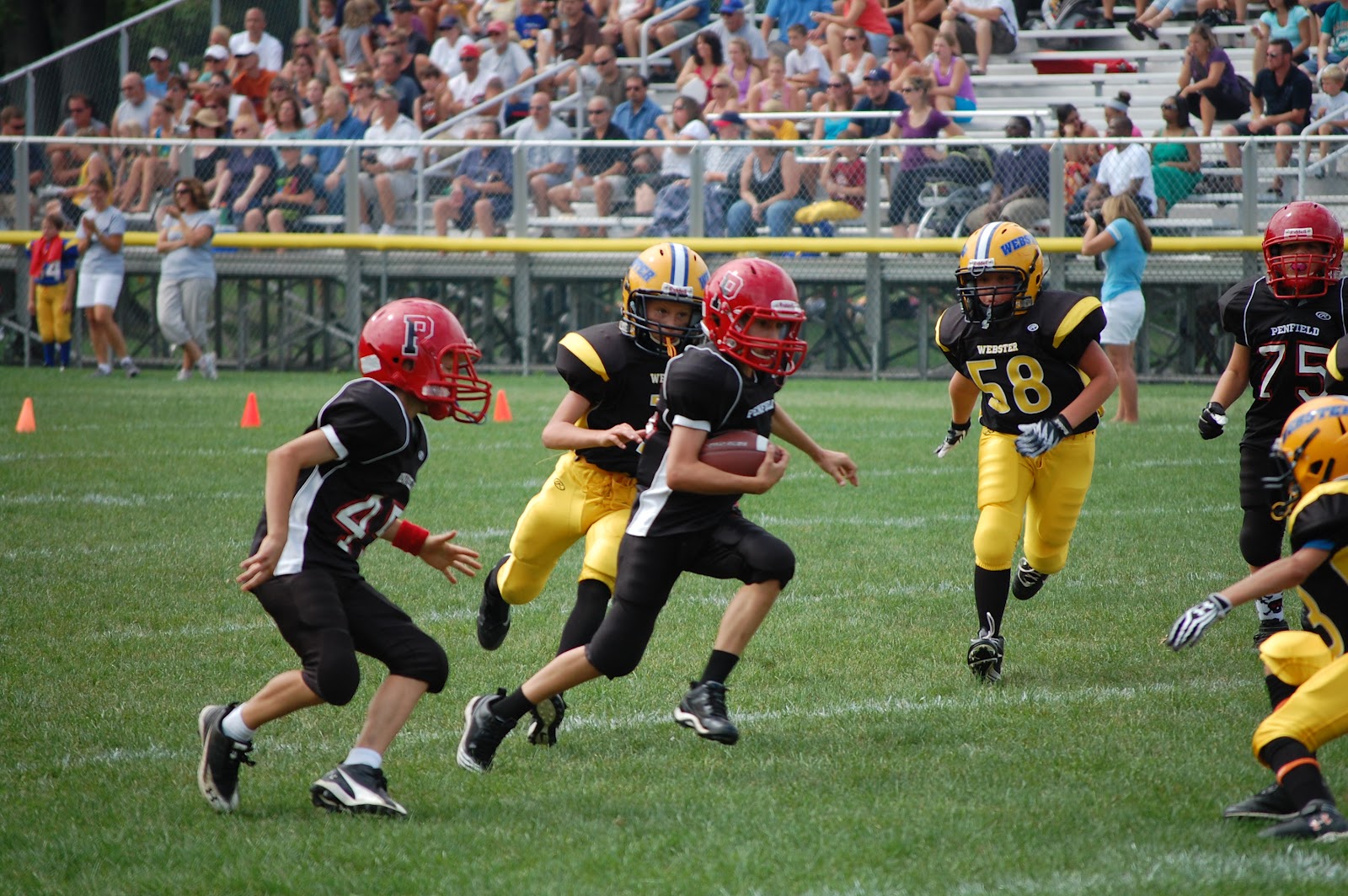 Penfield Youth Football & Cheer 2012 ster Scrimmage Black B (Set 1)