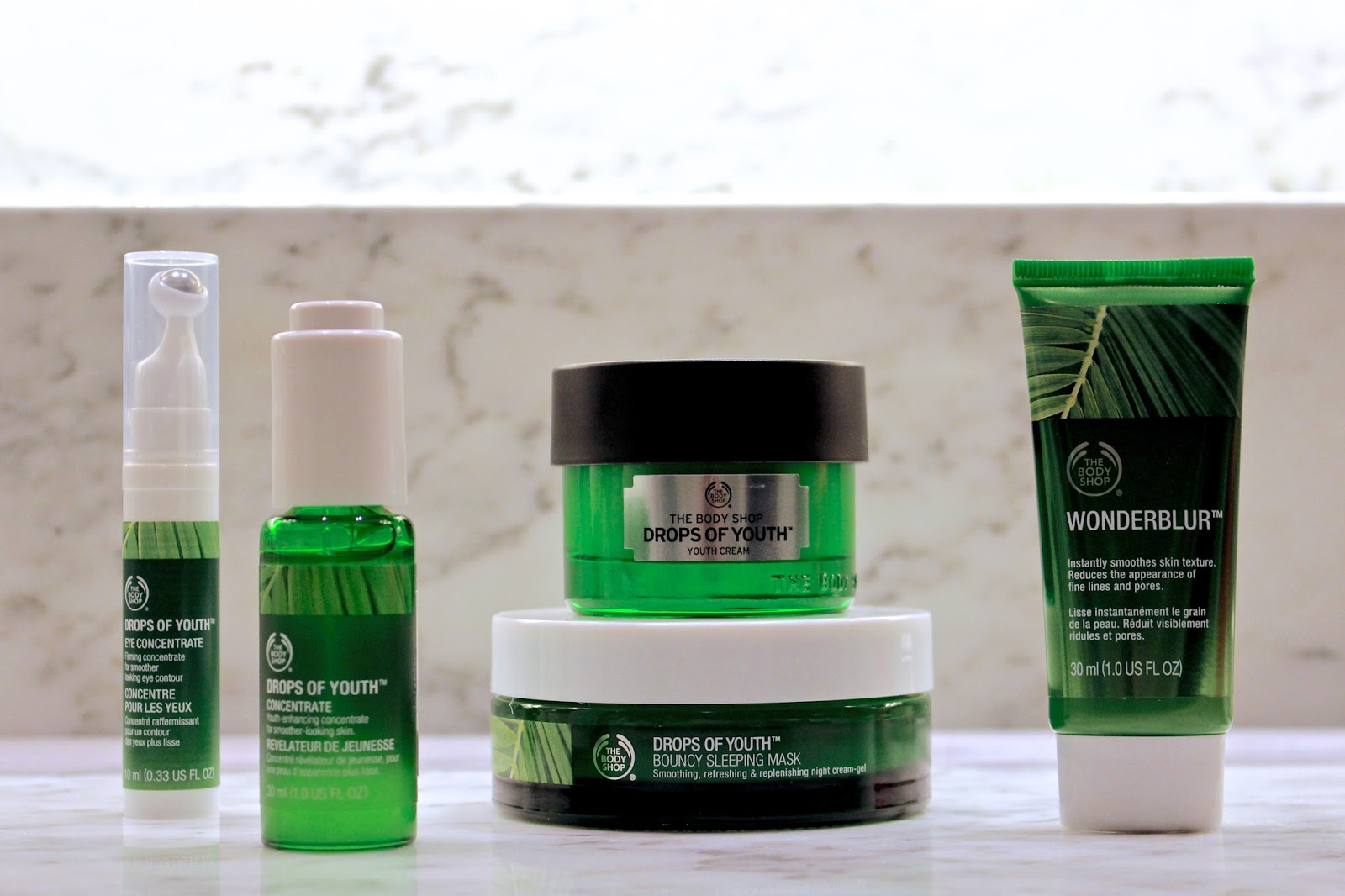 the body shop drops of youth range the body shop drops of youth range review