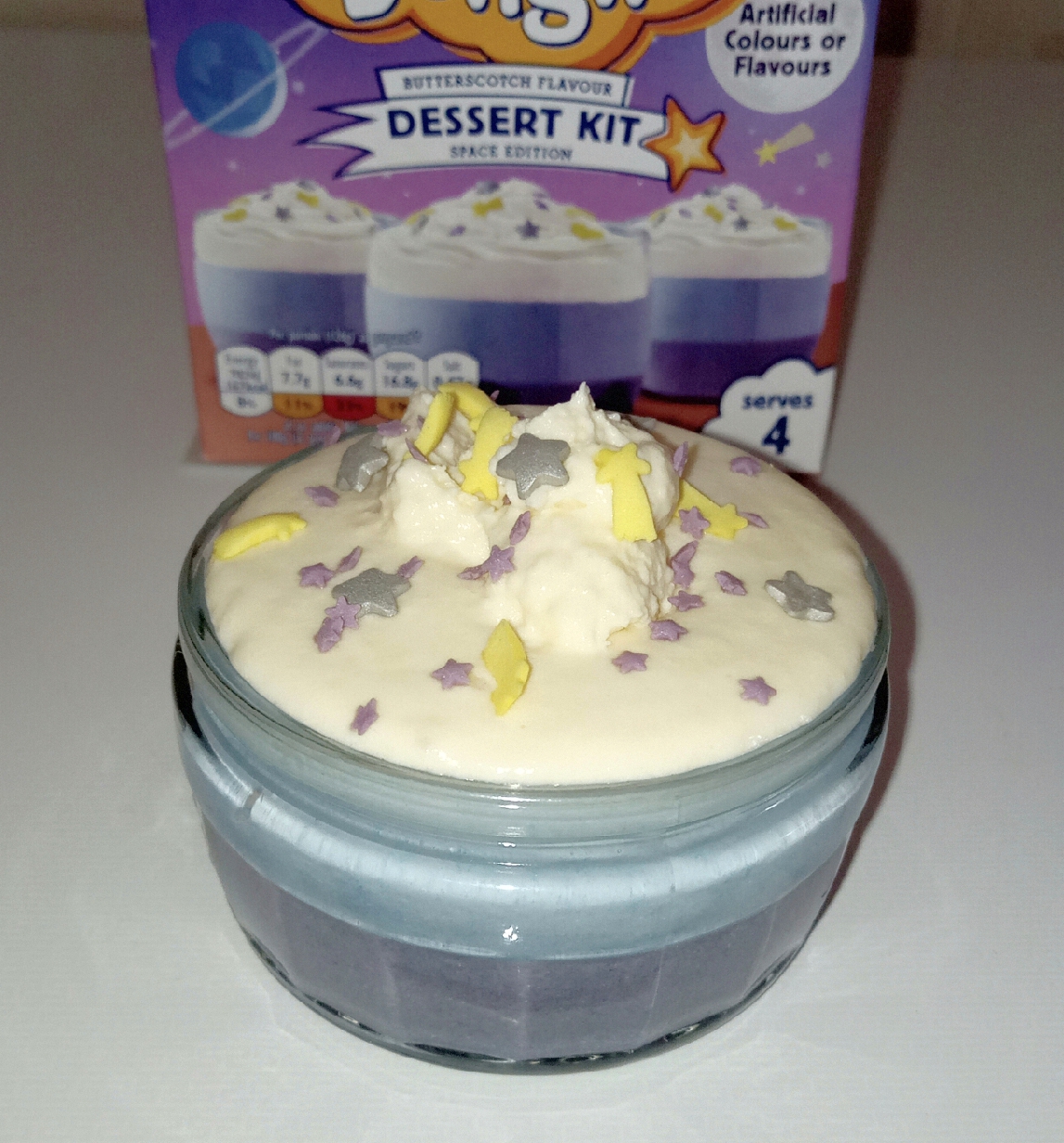 Supersupergirl's Food Reviews Angel Delight dessert kits space