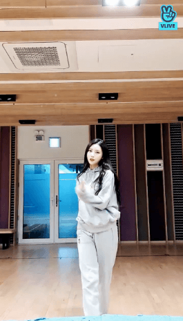 러블리즈 V앱청순 이미주