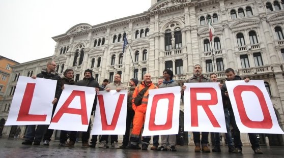 IL LAVORO E' LA PRIORITA' PER TRIESTE