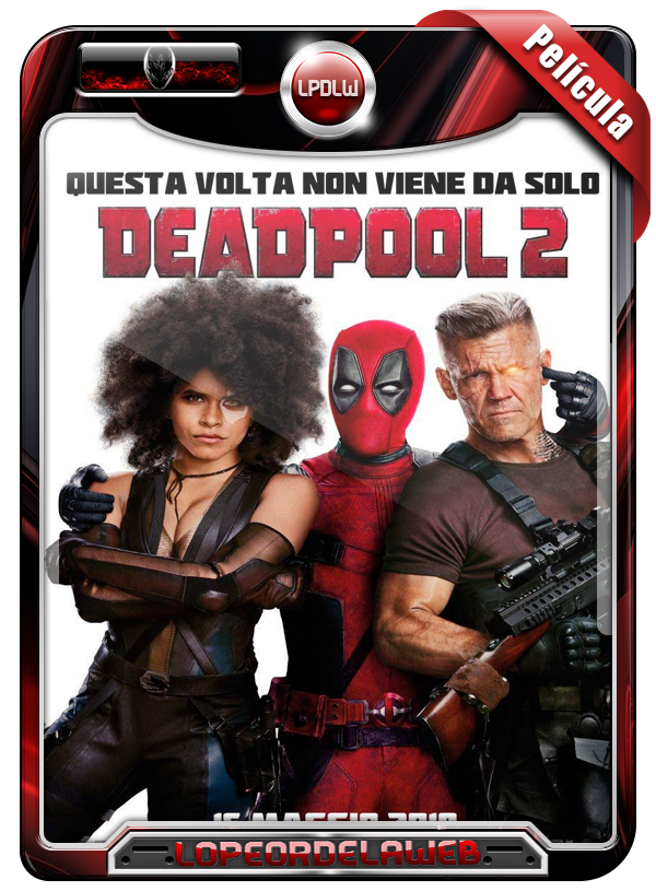 Deadpool 2 (2018) BrRip 1080p 3.07GB Dual H264 V. Extentida