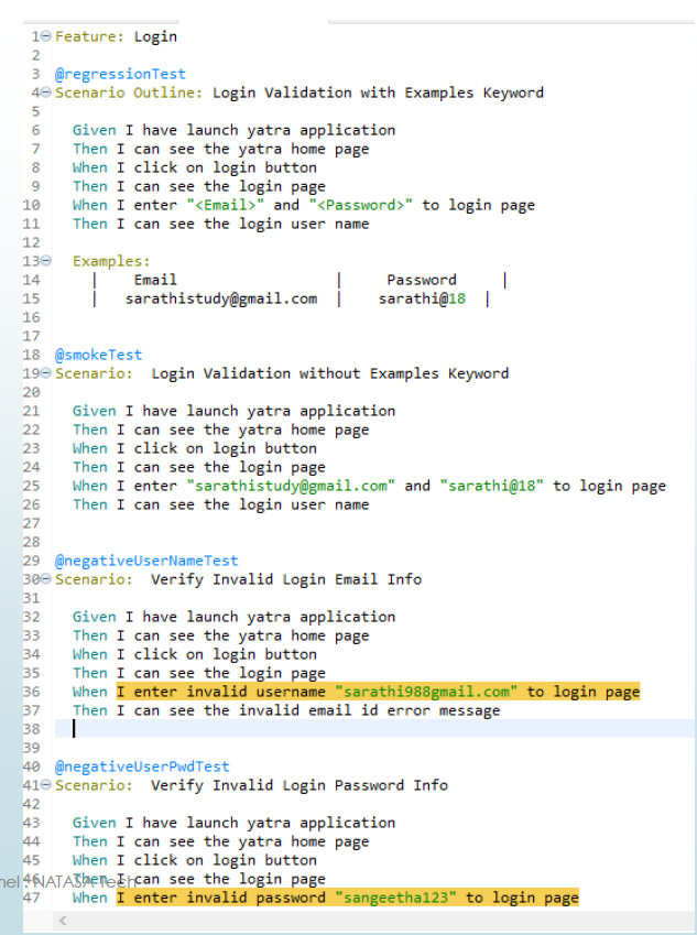 NATASA Tech QA Automation Cucumber BDD 3 How to use Cucumber