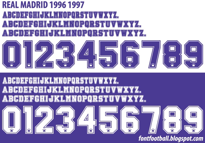 soccer font kit