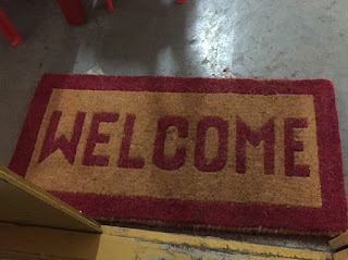 New coconut husk door mats for around the children's Home