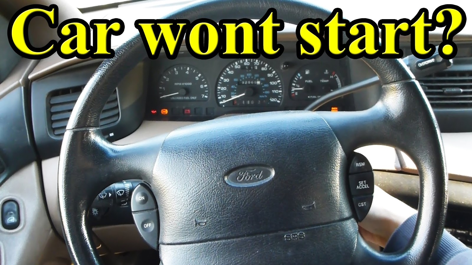 The car that has no crank. Wont start. The car that has no crank. Wont start. Wont start.
