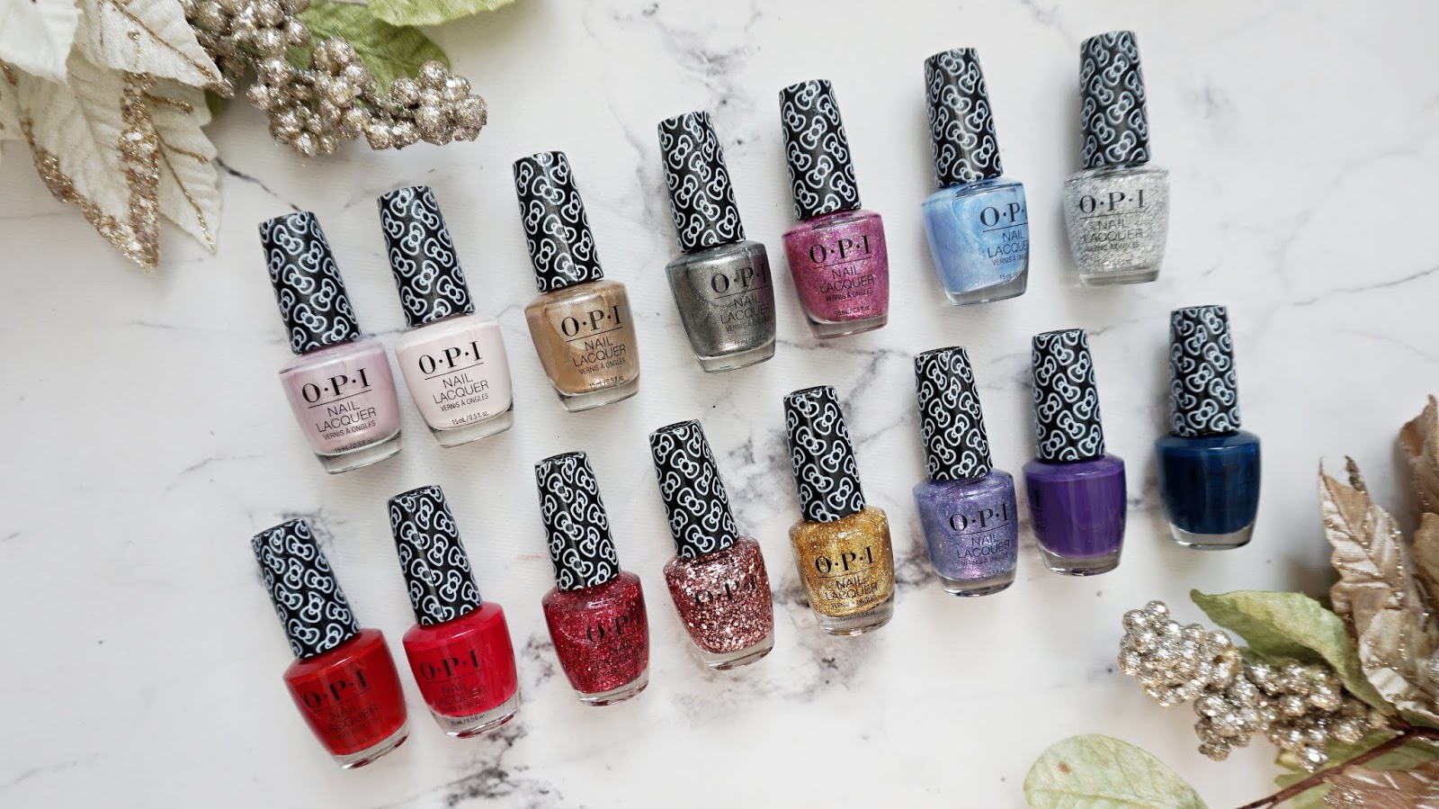 Swatch OPI x Hello Kitty (OPI Holiday 2019 Collection)* miranda loves