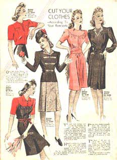 Fashion Through Time: 1940s - The War