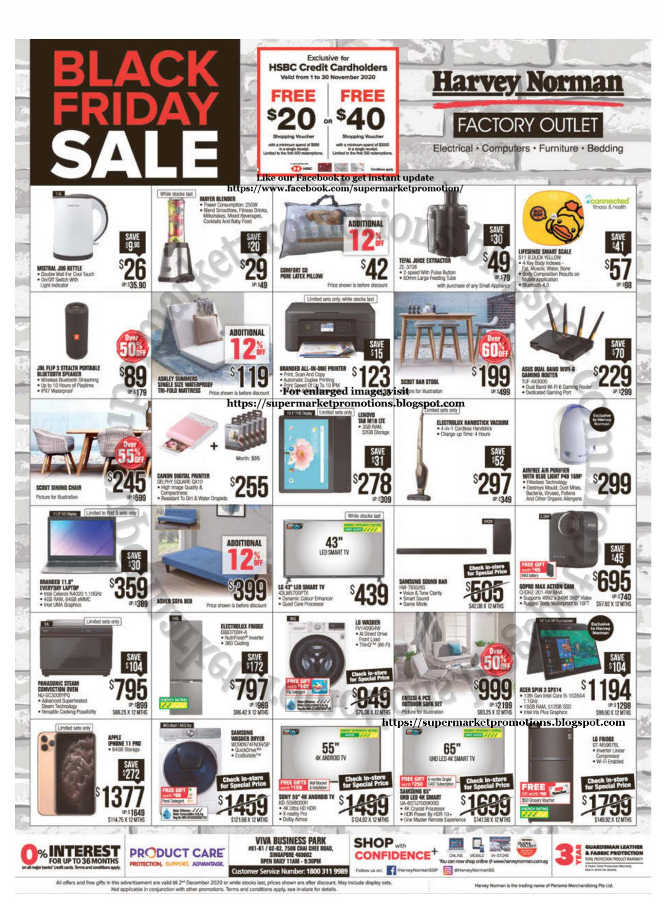 Harvey Norman Black Friday Sale 25 November 02 December 2020