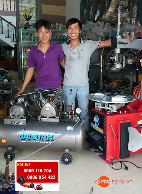 Máy nén khí piston Jaguar 2HP 1 cấp Jaguar dung tích 100L Máy nén khí piston Jaguar 2HP 1 cấp Jaguar dung tích 100L