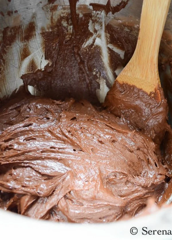 Chocolate Crinkle Cookie Batter from Serena Bakes Simply From Scratch.