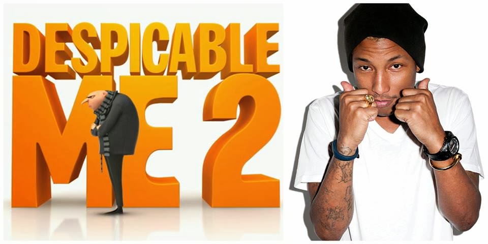 Фаррелл уильямс despicable me. Песня хэппи из гадкий я. Happy pharrell williams despicable me 2. Pharrell williams despicable me end credits. Песня из гадкого я happy.