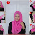 Cara Hijab Segi Empat Tanpa Ninja