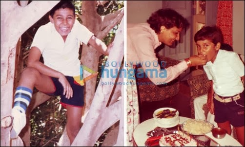 Bollywood Actor Randeep Hooda Childhood Photos Right: with Mother Asha Hooda | Bollywood Actor Randeep Hooda Childhood Photos | Real-Life Photos