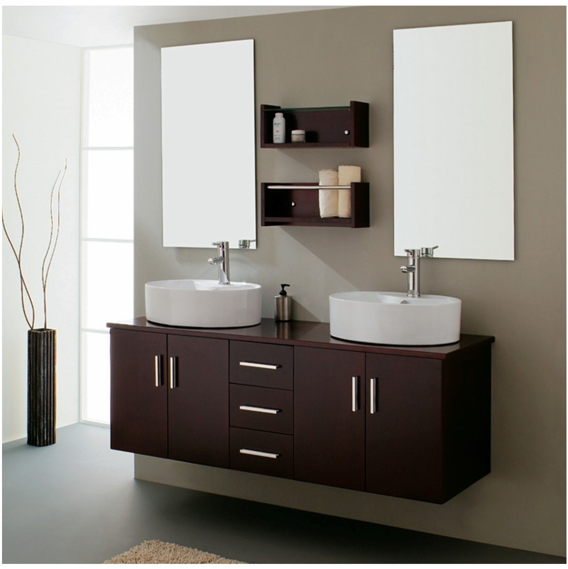 Wonderful Modern Bathroom Cabinets1 Inspiration